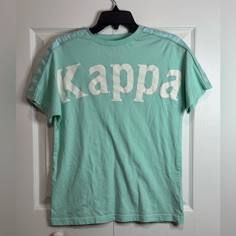 KAPPA Mint Green T-Shirt Size S
